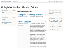 Tablet Screenshot of clases.cmori.edu.mx